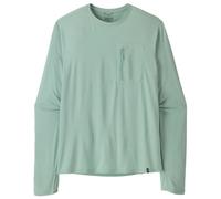 Patagonia - Lightweight hiking T-shirt with long sleeves and quick-drying fabric - M's L/S Cap Cool Sun Shirt Thermal Blue Thin Ice X-Dye for Men in Recycled Polyester - Size M Blue M
