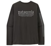 Patagonia - L/S Capilene Cool Daily Shirt Hut Tripper - Sport shirt size XL, black