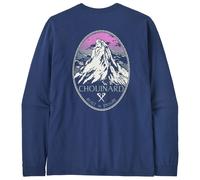 Patagonia - L/S Chouinard Crest Responsibili-Tee - Longsleeve size M, blue