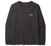 Patagonia - L/S Fitz Roy Foothills T-Shirt - Longsleeve size S, grey/black