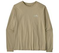 Patagonia - L/S Fitz Roy Foothills T-Shirt - Longsleeve size XXL, sand