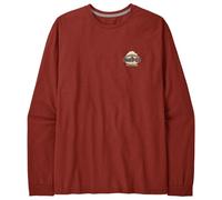 Patagonia - L/S Great Waves Responsibili-Tee - Longsleeve size S, red