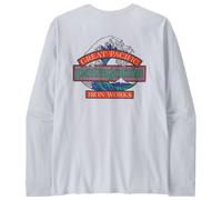 Patagonia - L/S Great Waves Responsibili-Tee - Longsleeve size XL, grey