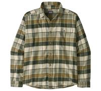 Patagonia - L/S LW Fjord Flannel Shirt - Shirt size XXL, olive