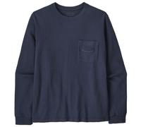 Patagonia - L/S MW '95 Oval Logo Pocket Tee - Longsleeve size XXL, blue