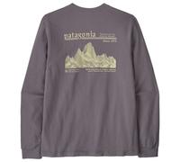 Patagonia - L/S MW Hut Tripper Skyline T-Shirt - Longsleeve size M, grey
