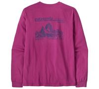 Patagonia - L/S MW Hut Tripper Skyline T-Shirt - Longsleeve size XL, purple