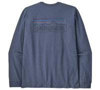 Patagonia - L/S P-6 Logo Responsibili-Tee - Longsleeve size L, blue