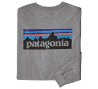 Patagonia - L/S P-6 Logo Responsibili-Tee - Longsleeve size L, grey