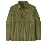 Patagonia - L/S Self Guided Sun Shirt - Shirt size XXL, olive