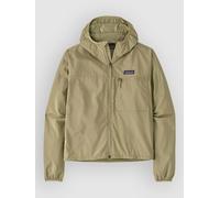 Patagonia - Lightweight, windbreaker hiking jacket - W's Light & Variable Jkt Weathered Stone for Women in Softshell - Size M - Green Green M