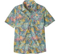 Patagonia - Lightweight, breathable organic cotton shirt - M's Go To Shirt Moon Tripper Blue Sage for Men in Recycled Polyester - Size M Blue M