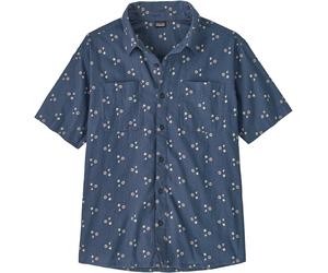Patagonia - Lightweight, breathable shirt made from hemp and organic cotton - M's Back Step Shirt Bouquet Dolomite Blue for Men - Size M Blue M