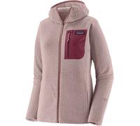 Patagonia - Lightweight, breathable zipped fleece - W's R1 Air Full-Zip Hoody Stingray Mauve for Women in Recycled Polyester - Size S - Purple Purple S