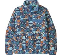 Patagonia - Lightweight fleece - W's LW Synch Snap-T P/O Swallowtail Geo: Still Blue for Women - Size 55,5 Blue 55.5