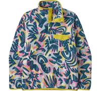 Patagonia - Lightweight fleece - W's LW Synch Snap-T P/O Wild Botanist: Tidal Teal for Women - Size 49,5-52 - Khaki Khaki 49.5-52