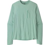 Patagonia - Lightweight hiking T-shirt with long sleeves and quick-drying fabric - M's L/S Cap Cool Sun Shirt Thermal Blue Thin Ice X-Dye for Men in Recycled Polyester - Size L Blue L