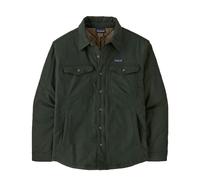 Patagonia Lightweight Insulated Fjord Flannel Shirt Ashore Old Growth Green