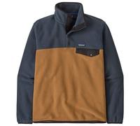 Patagonia - Lightweight Synch Snap-T P/O - Fleece jumper size XS, brown/blue