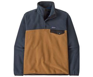 Patagonia - Lightweight Synch Snap-T P/O - Fleece jumper size XS, brown/blue