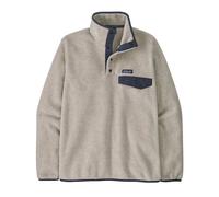 Patagonia | Lightweight Synchilla Snap-T Pullover | Men's | Oatmeal Heather w/Smolder Blue L