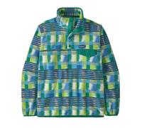 Patagonia LW Synch Snap-T Half-Zip Fleece Sweater shore blue L