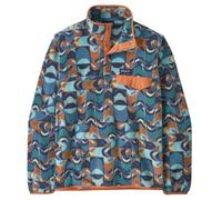 Patagonia | Lightweight Synchilla Snap-T Pullover | Men's | Swallowtail Geo/Still Blue XXL