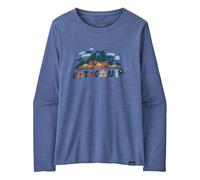 Patagonia Long Sleeve Capilene Cool Daily Graphic Shirt Womens Small