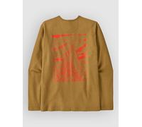Patagonia Lw Cloud Crag Wildrise Crew Sweater bobcat brown XXL