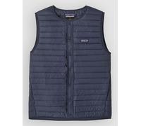 Patagonia - LW Down Sweater Vest - Down vest size XL, white/blue