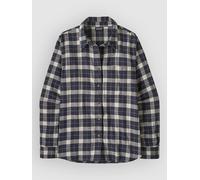 Patagonia - Women's LW Fjord Flannel Shirt - Shirt size S, grey