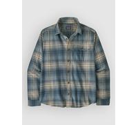 Patagonia LW Fjord Flannel Shirt summit blue L