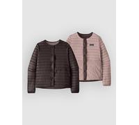 Patagonia Lw Reversible Down Sweater Cardigan den brown M