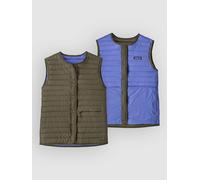 Patagonia Lw Reversible Down Vest Cardigan basin green S