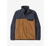 Patagonia LW Synch Snap-T fleece blue brown - S