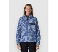 Patagonia - Women's Lightweight Synchilla Snap-T Fleece Pullover - Fleece jumper size M, blue