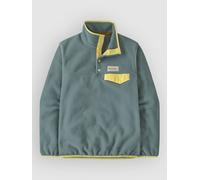 Patagonia - Fleece with stand-up collar and press studs - W's LW Synch Snap-T P/O Blue Sage for Women in Nylon - Size M Blue M