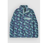 Patagonia LW Synch Snap-T Half-Zip Fleece Sweater blue sage XS