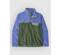 Patagonia LW Synch Snap-T Half-Zip Fleece Sweater canopy green S