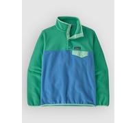 Patagonia LW Synch Snap-T Half-Zip Fleece Sweater shore blue M