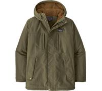 Patagonia - Men's detachable hooded parka - M's Isthmus Parka Basin Green for Men in Nylon - Size 61,5 - Khaki Khaki 61.5
