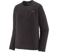 Patagonia - Men's long-sleeved jersey - M's R1 Air Crew Black for Men - Size 58,5 Black 58.5