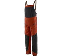 Patagonia - Men's technical ski overalls - M's Snowdrifter Bibs Dried Vanilla for Men - Size L - Brown Brown L