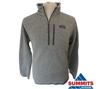 Patagonia Better Sweater 1/4 Zip Sweatshirt - Stonewash Grey - Grey / S