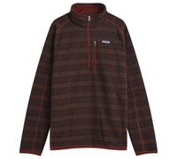 Patagonia Men's Better Sweater 1/4 Zip Woven Together Dried Vanilla