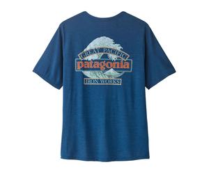 Patagonia Men's Cap Cool Daily Graphic T-Shirt - Great Waves Large