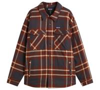 Patagonia Men's Lightweight Insulated Fjord Flannel Shirt Ashore Ink Black