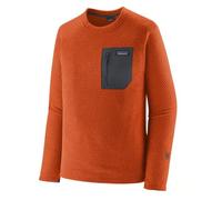 Patagonia Men's M's R1 Air Crew T-Shirt, pollinator Orange, M