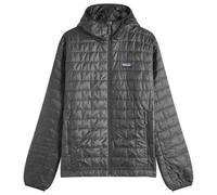 Patagonia - Warm Down Jacket with hood - M's Nano Puff Hoody Black for Men - Size XL Black XL