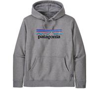 Patagonia P-6 Logo Uprisal Hoodie gravel heather L